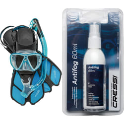 Cressi Bonete Pro Dry Set  Black/Orange  L/XL