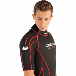 Cressi Tortuga 2.5mm Neoprene Man  Black/Red  3XL