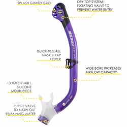 Cressi Tonga Pro Dry Set  Purple  S/M