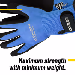 Cressi Conch Dyfiber Gloves  Blue  M