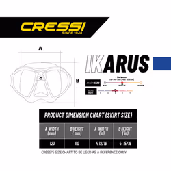 Cressi Ikarus & Orion  Black/Black/Black