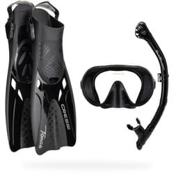 Cressi Musa Explorer Set Snorkeling Sets  Black  S/M