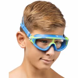 Cressi Kid's Baloo Swim Goggle Mask, Made in Italy, 2/7 Years