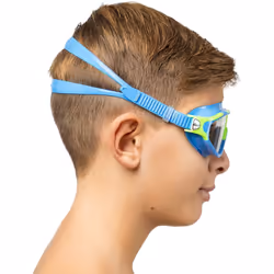 Cressi Kid's Baloo Swim Goggle Mask, Made in Italy, 2/7 Years