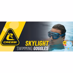 - Skylight Goggles Sil ,Blue Metal