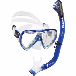 Cressi Ikarus & Orion Dry Translucent Cobalt One Size