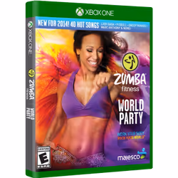 Majesco Zumba Fitness: World Party, Xbox One, Xbox One, Multiplayer mode, E (Everyone), Physical media