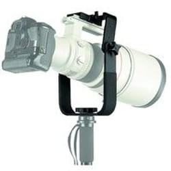 Manfrotto 393 Heavy Tele Lens tripod Black