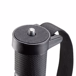 Manfrotto MMCOMPACT-RD camera monopod Aluminium, Technopolymer Anthracite, Red