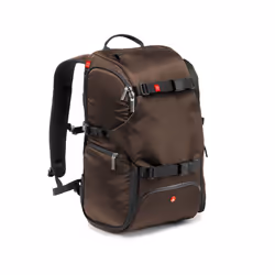 Manfrotto MB MA-TRV-BW, Backpack case, Any brand, Notebook compartment, Brown