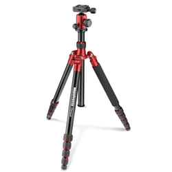 Manfrotto Element tripod Digital/film cameras 3 leg(s) Red