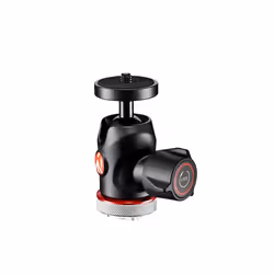 Manfrotto MH492LCD-BH tripod head Black, Red Aluminium 1/4" Ball