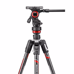 Manfrotto MVKBFRTC-LIVE tripod Hand-held camcorder 3 leg(s) Black, Silver - Additional view 6