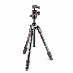 Manfrotto MKBFRTC4GT-BH, 3 leg(s), Black, Silver, 162 cm, 1.55 kg
