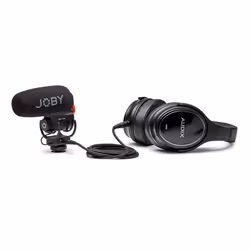 Joby Wavo Plus Black Digital camera microphone