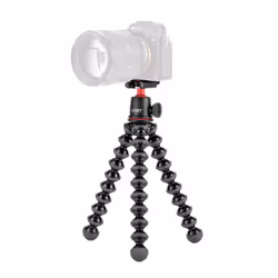 JOBY GorillaPod 3K Kit  Compact Tripod 3K Stand and Ballhead 3K for Compact Cameras  Tripod Kit  Travel Tripod for Cameras  H ...