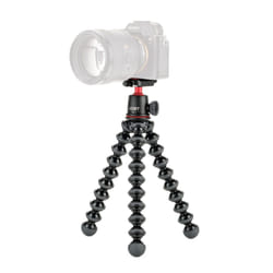 JOBY GorillaPod 3K Kit  Compact Tripod 3K Stand and Ballhead 3K for Compact Cameras  Tripod Kit  Travel Tripod for Cameras  Holds Devices up to 6.6lbs