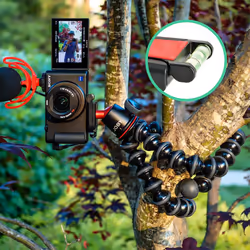 JOBY GorillaPod 3K Kit  Compact Tripod 3K Stand and Ballhead 3K for Compact Cameras  Tripod Kit  Travel Tripod for Cameras  Holds Devices up to 6.6lbs