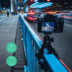 JOBY GorillaPod 3K Kit  Compact Tripod 3K Stand and Ballhead 3K for Compact Cameras  Tripod Kit  Travel Tripod for Cameras  Holds Devices up to 6.6lbs - Additional view 4