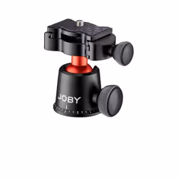 JOBY BallHead 3K PRO  Ball Head for Mirrorless Cameras  Aluminium  Made in Italy Compatible with the GorillaPod 3K Stand  for Devices up to