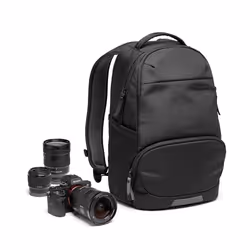Manfrotto MB MA3-BP-A, Backpack, Universal, Shoulder strap, Notebook compartment, Black