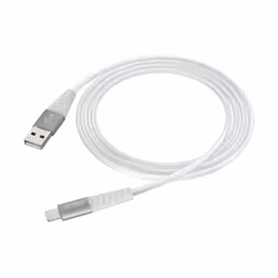 Joby Charge and Sync Lightning Cable 1.2m White, 1.2 m, Lightning, USB A, Male, Male, White