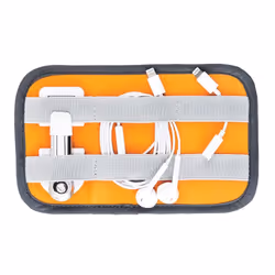 Lowepro GearUp Pouch Mini Purse Nylon, Polyester, Ripstop Grey, Orange - Additional view 5