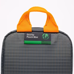 Lowepro GearUp Pouch Mini Purse Nylon, Polyester, Ripstop Grey, Orange - Additional view 7