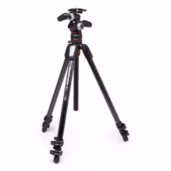 Manfrotto MK055CXPRO33WQR, 3 leg(s), Black, 187 cm, 3.2 kg