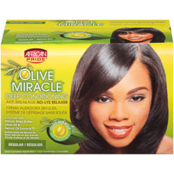 African Pride Miracle Deep Conditioning No-Lye Relaxer Regular