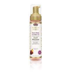 African Pride Curl Mousse Rose Water and Argan Oil 8.5 Ounce (251ml)