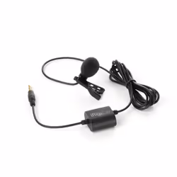 IK Multimedia iRig Mic Lav, Clip-on microphone, 35 dB, 30 - 16000 Hz, 3%, Wired, 3.5 mm (1/8")