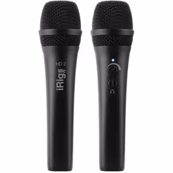 IK Multimedia iRig Mic HD 2, Mobile phone/smartphone microphone, 40 dB, 20 - 20000 Hz, 24 bit, 96 kHz, 10 mV/Pa