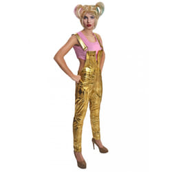 Harley Quinn Birds of Prey costume with wig for women - Small