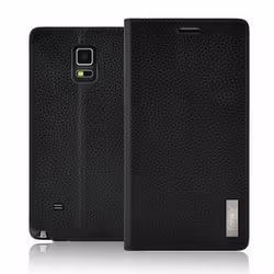 Fonex BOOKMN1041B, Folio, Samsung, Samsung Galaxy Note 4, Black