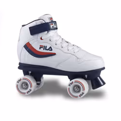 FILA Skates Ace, Adults, Unisex, Blue, Red, White, Monochromatic, High boot, Composite