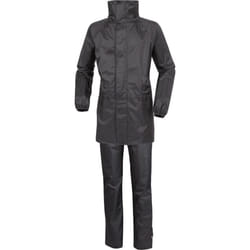 Tucano Urbano Diluvio Start Waterproof Jacket & Trouser Set Black - 4XL