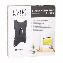 Link Accessori LK10031 TV mount/stand 106.7 cm (42") Black