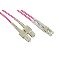 Link Accessori LKLCSC4501 InfiniBand/fibre optic cable 1 m LC SC Purple