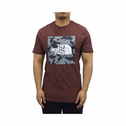 The North Face 009006 Mens Graphic T Shirts - Burgundy, M