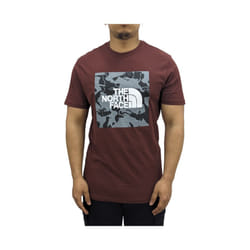 The North Face 009006 Mens Graphic T Shirts - Burgundy, M