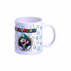 Nintendo Super Mario Bros Luigi Mug + Money box set