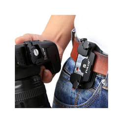 PULUZ Capture Camera Clip Aluminum Alloy Quick Release Clip with Plate