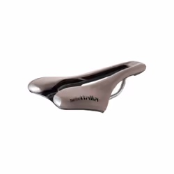 Selle Italia SLR Boost Gravel TI 316 Superflow, Bicycle saddle, Road racing, Brown, Monochromatic, Carbon fibre, Microfiber