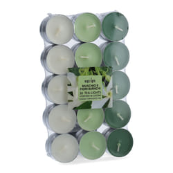 Magic Lights 8030650151175 wax candle Round White musk Multicolour 30 pc(s)