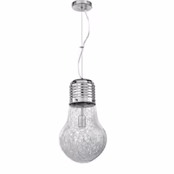 F.A.N. EUROPE Lighting I-LAMPD/SOSP, Hard mount, Chrome, Chrome, 1 bulb(s), E27, Halogen