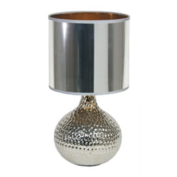 F.A.N. EUROPE Lighting I-PULSAR/L 35 SILVER table lamp E14 40 W Halogen