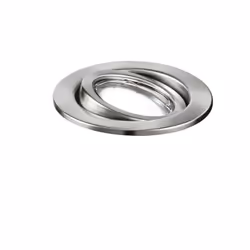 F.A.N. EUROPE Lighting INC-MATRIX-LEDM3 NIK, Recessed lighting spot, GU10, 3 bulb(s), 18 W, 3000 K, Nickel, Silver
