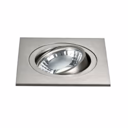 F.A.N. EUROPE Lighting INC-ORIONE-Q6, Recessed lighting spot, 1 bulb(s), 6 W, 4000 K, 480 lm, Silver