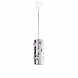 F.A.N. EUROPE Lighting I-BUTTERFLY/S10, Hard mount, Chrome, Chrome, 1 bulb(s), E27, Halogen